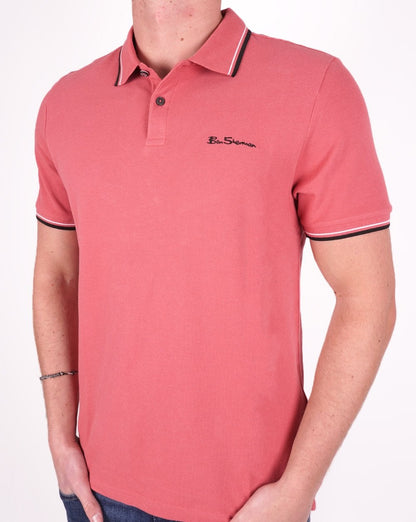 Ben Sherman Polo Shirt Raspberry