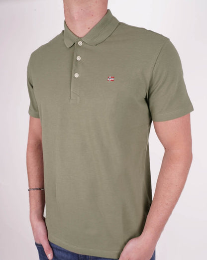 Napapijri Ealis Polo Shirt Green