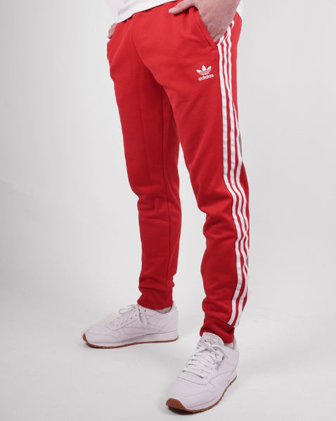 Adidas Originals Superstar Track Pants Scarlet