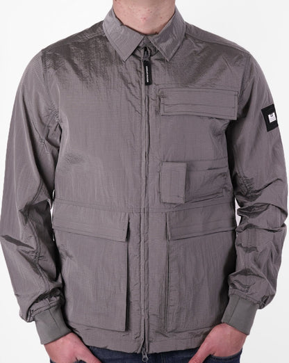 Weekend Offender Kell Overshirt Smoke Grey