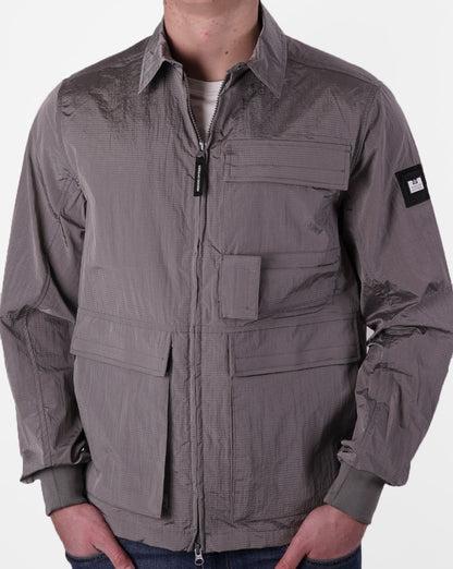 Weekend Offender Kell Overshirt Smoke Grey