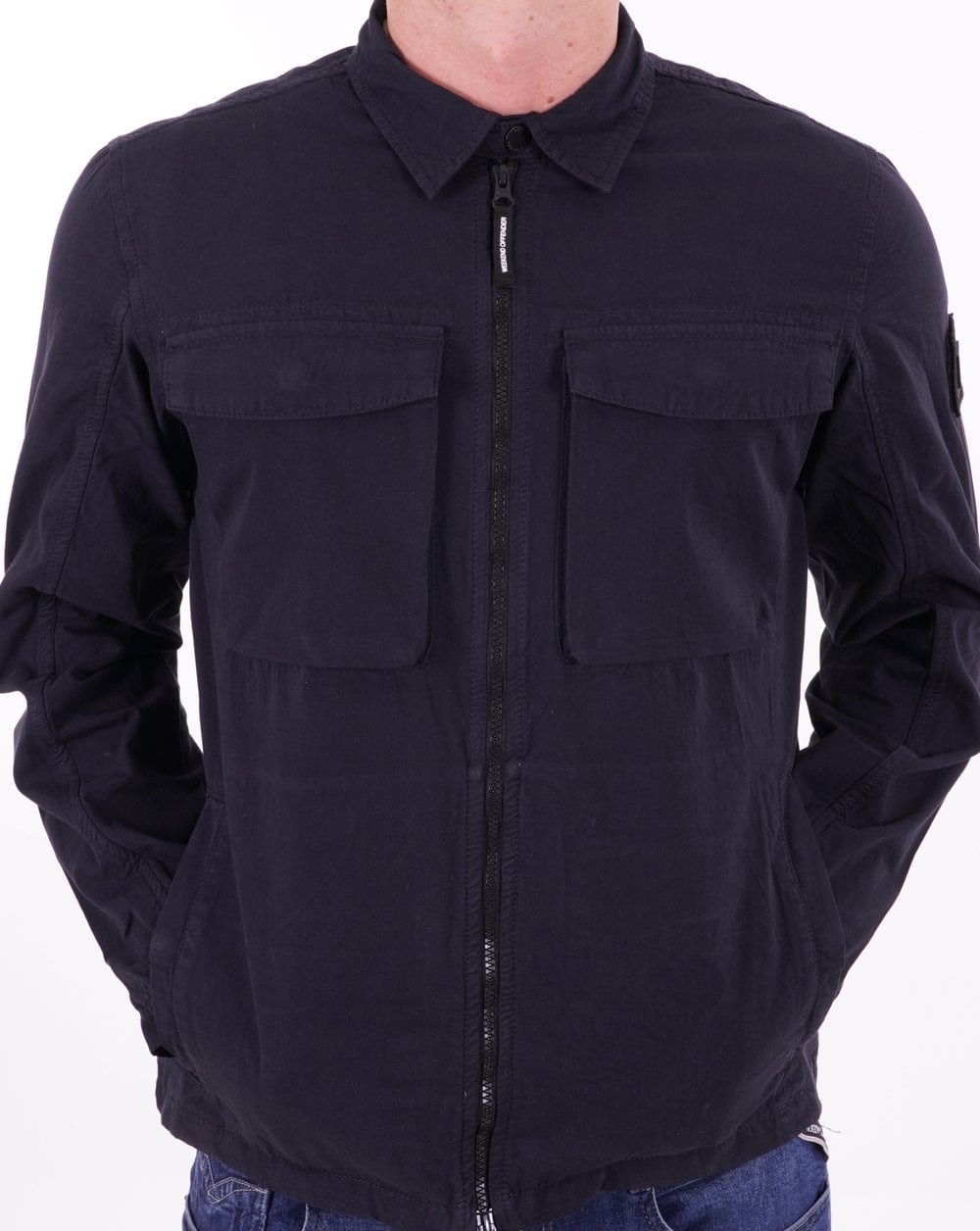 Weekend Offender Formella Overshirt Dark Navy