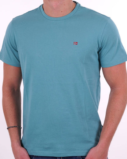 Napapijri Salis T Shirt Bristol Blue