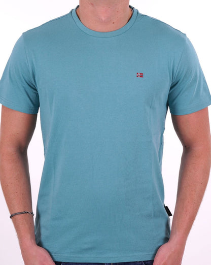Napapijri Salis T Shirt Bristol Blue