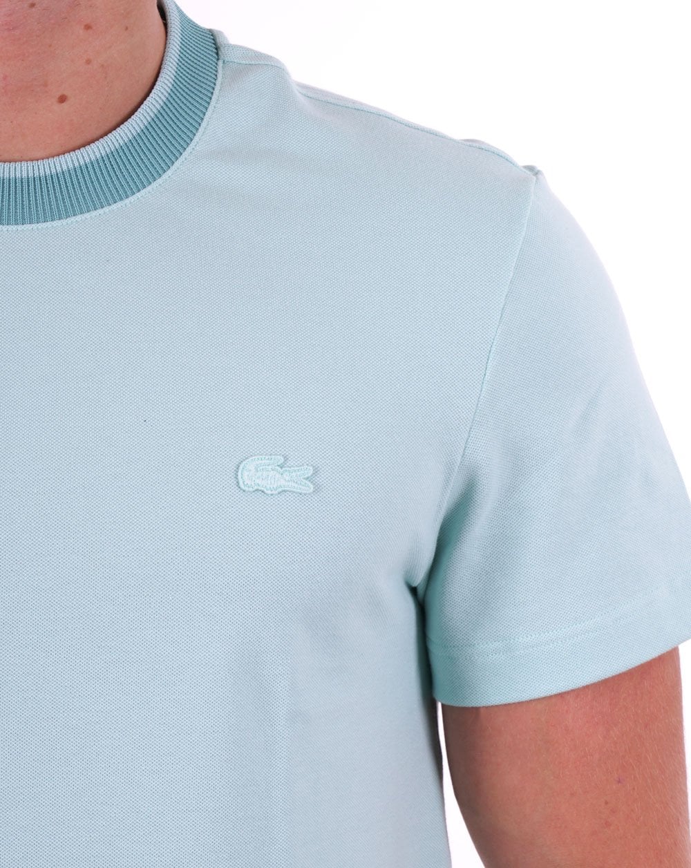 Lacoste Pique T-shirt Pastille Mint