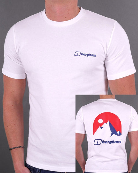 Berghaus Mont Blanc T-shirt Pure White