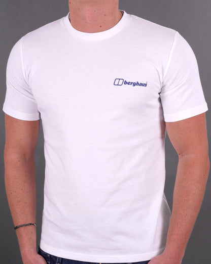 Berghaus Mont Blanc T-shirt Pure White