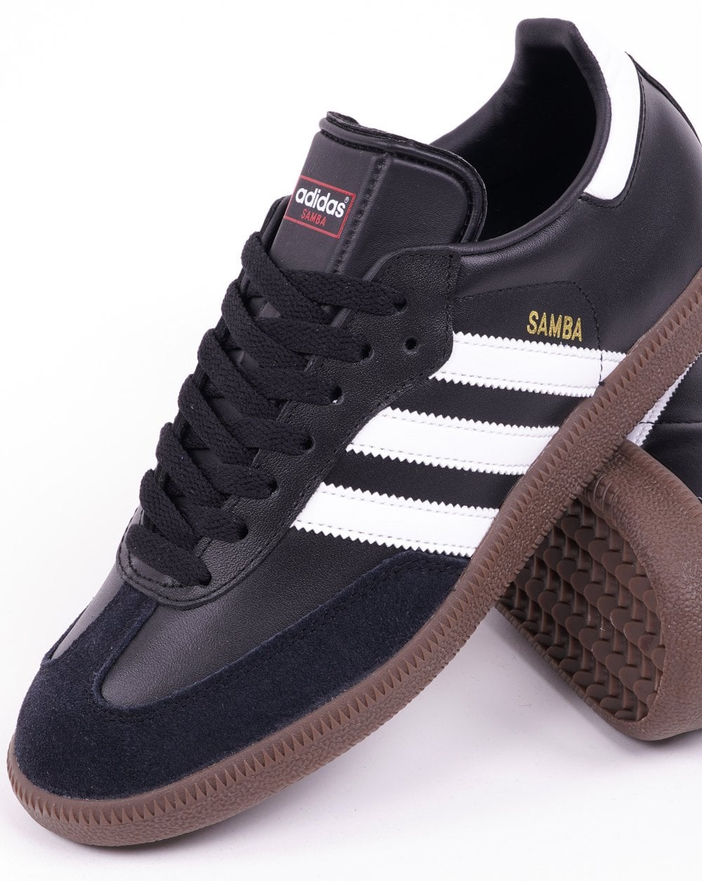 Adidas Samba Trainers Black/White/Gum