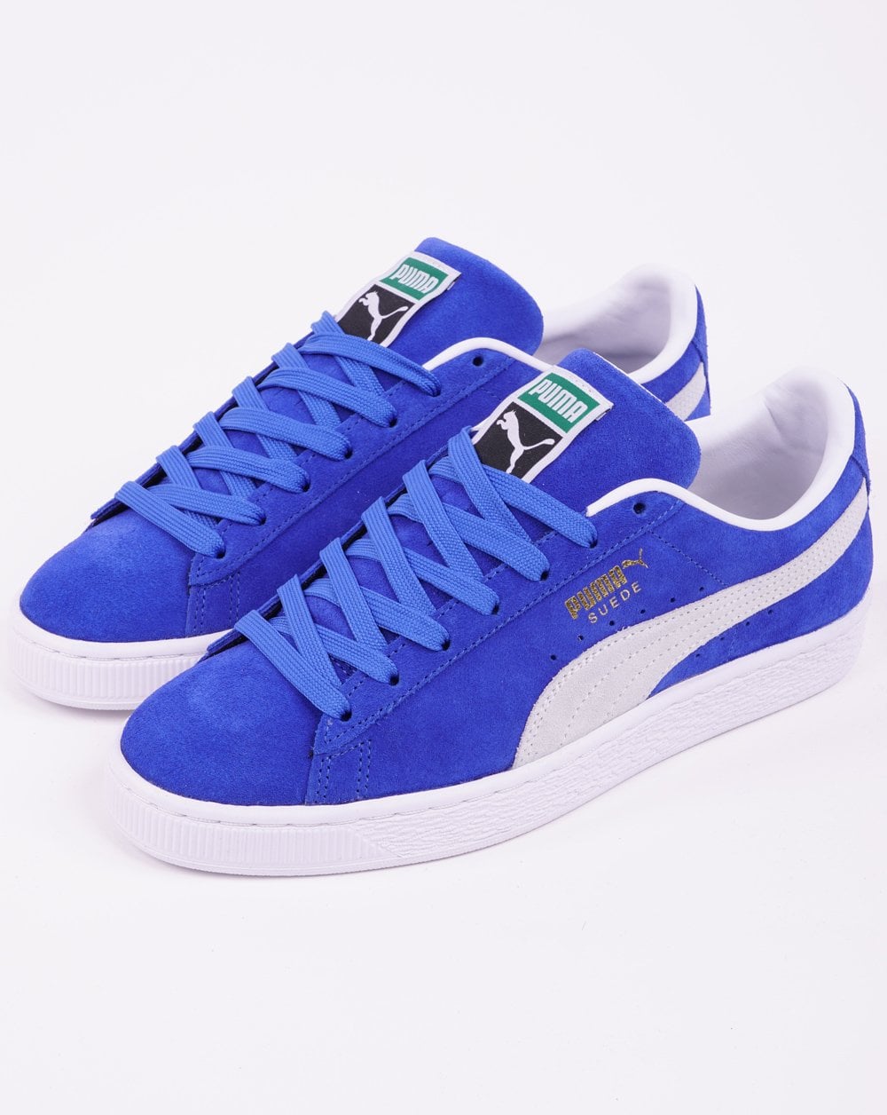 Puma Suede Classic XXI Trainer Royal Sapphire/White