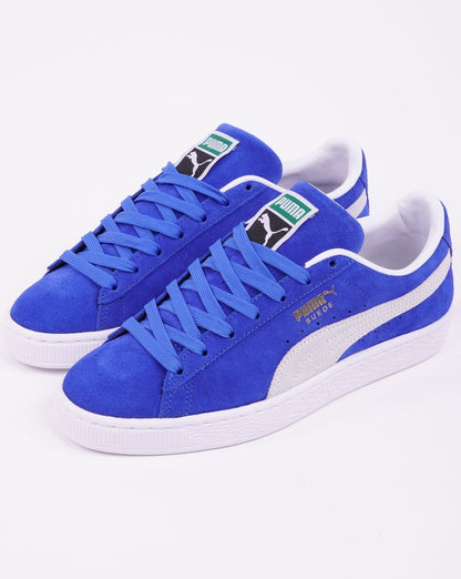 Puma Suede Classic XXI Trainer Royal Sapphire/White