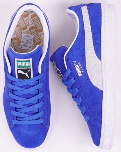 Puma Suede Classic XXI Trainer Royal Sapphire/White