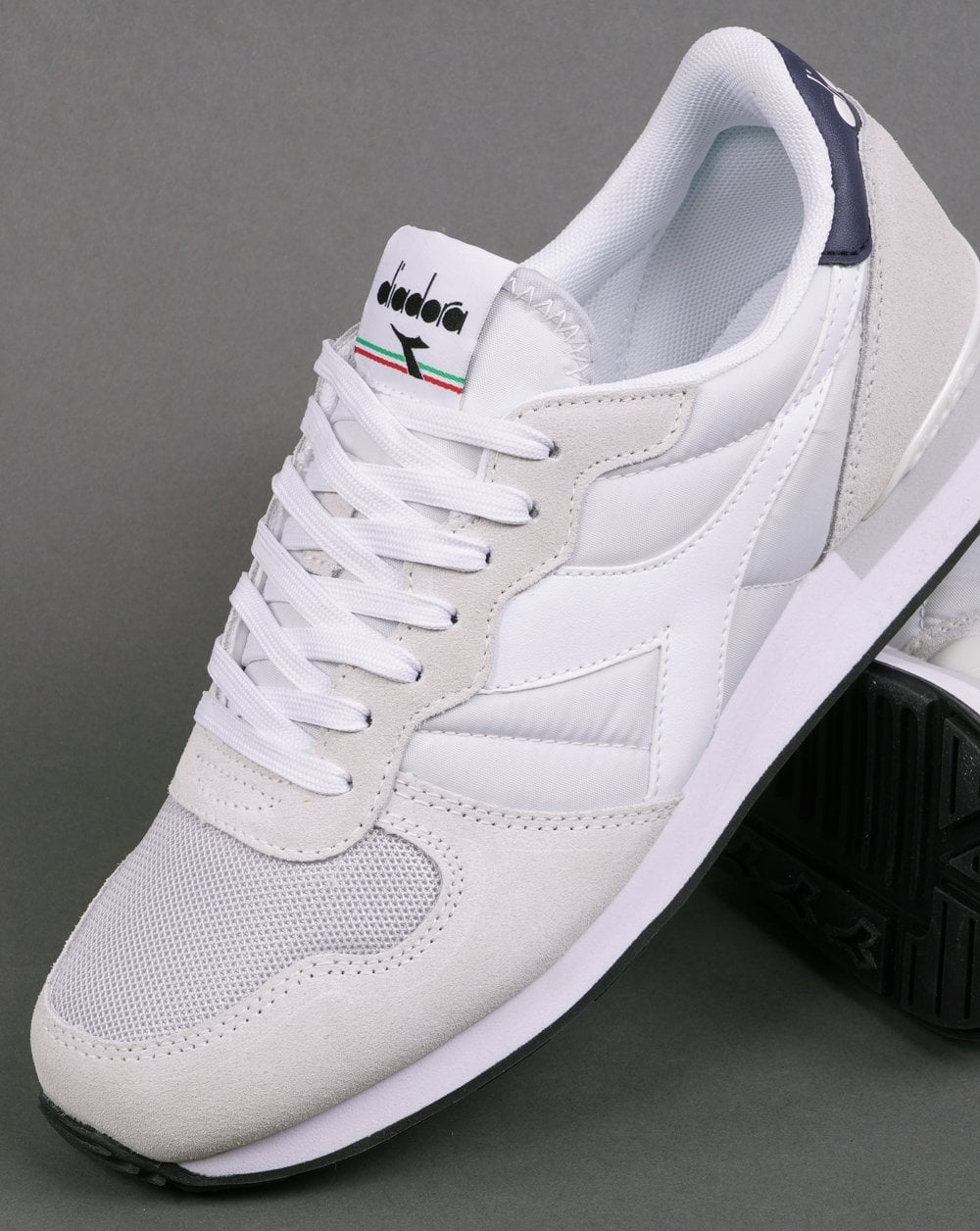 Diadora Camaro Trainers Glacier Grey/White