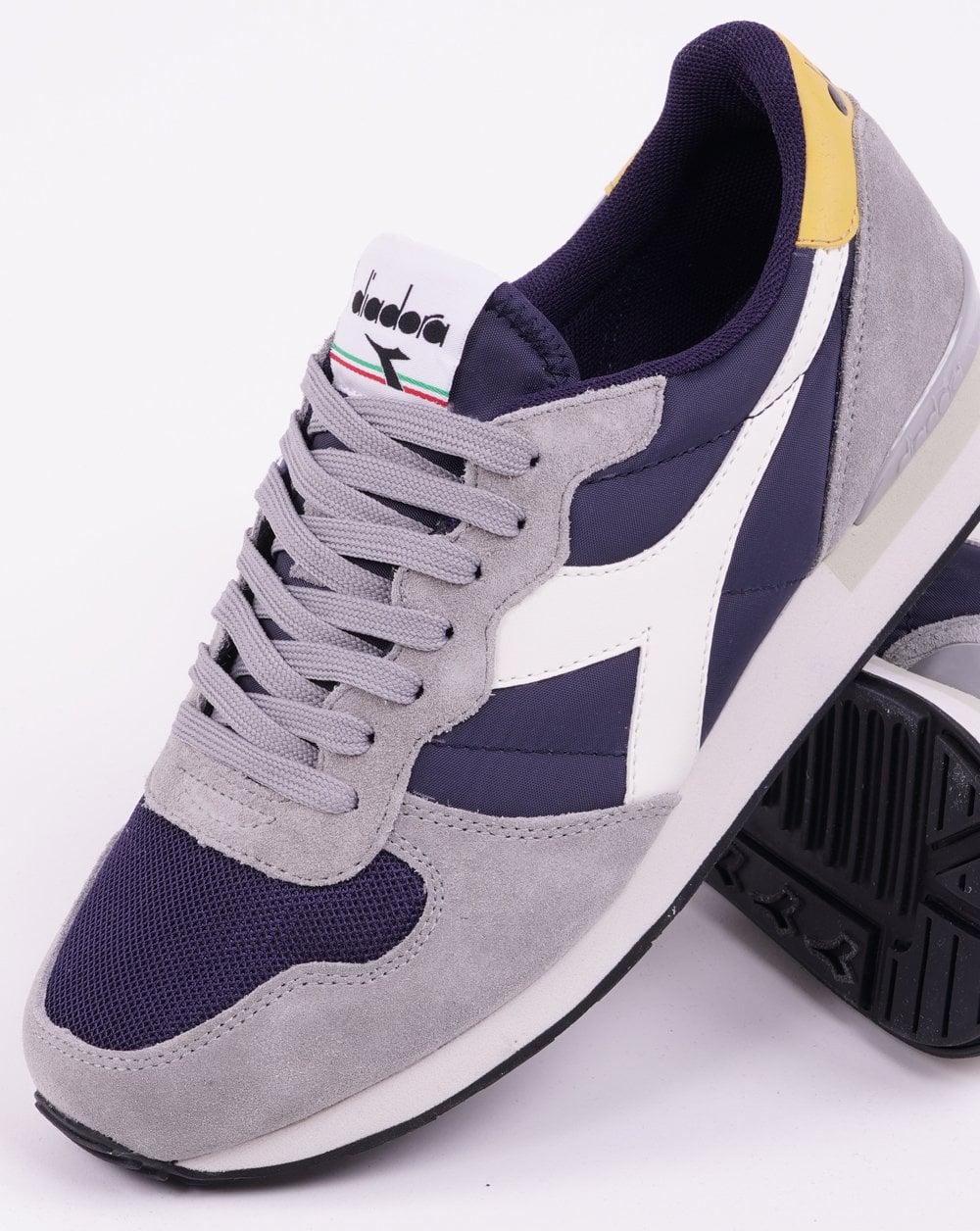 Diadora Camaro Trainers Navy/Grey