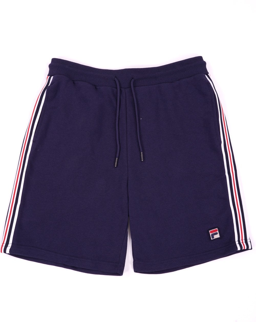 Fila Vintage Stripe Sweat Shorts Navy