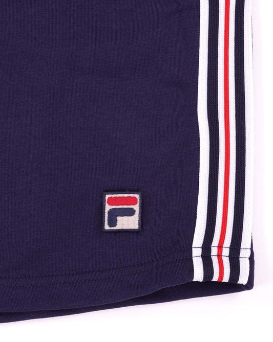 Fila Vintage Stripe Sweat Shorts Navy