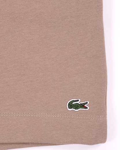 Lacoste Fleece Shorts Dark Sand