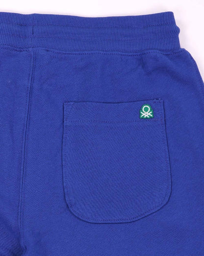 Benetton Sweat Short Royal Blue