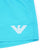 Emporio Armani Eagle Logo Swim Shorts Turquoise