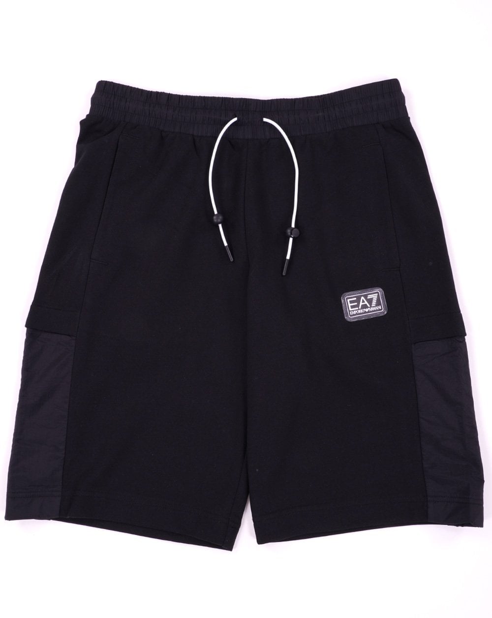 EA7 Emporio Armani Toggle Shorts Black