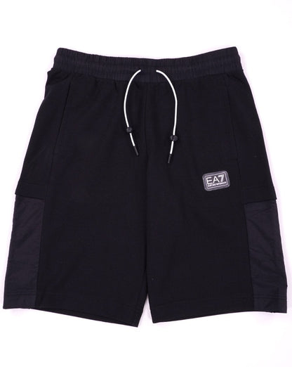 EA7 Emporio Armani Toggle Shorts Black