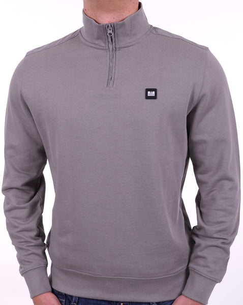 Weekend Offender Quarter Zip Sweatshirt Smoke
