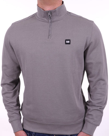 Weekend Offender Quarter Zip Sweatshirt Smoke