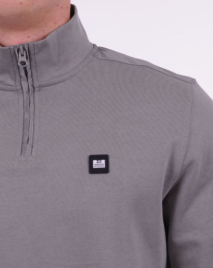 Weekend Offender Quarter Zip Sweatshirt Smoke