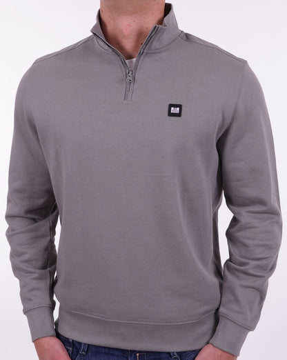 Weekend Offender Quarter Zip Sweatshirt Smoke