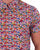 Gabicci Vintage Fincher Mushroom Print SS Shirt Siena