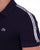 Lacoste Taping Pique Polo Shirt Navy