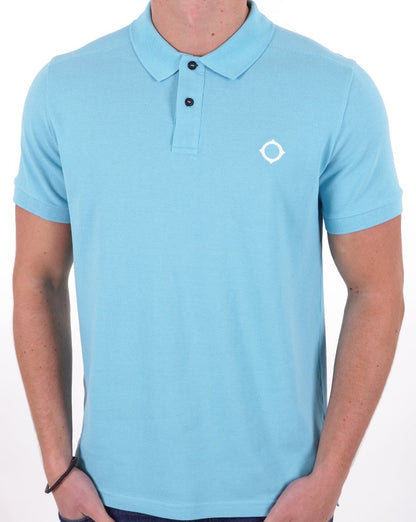 Ma.strum Pique Polo Sea Blue