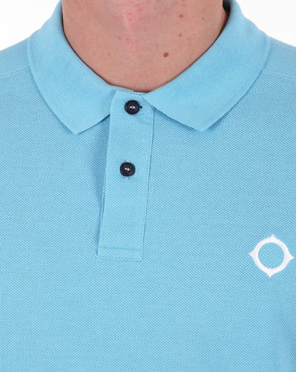 Ma.strum Pique Polo Sea Blue