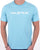Ma.strum Chest Print T-shirt Sea Blue