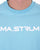 Ma.strum Chest Print T-shirt Sea Blue