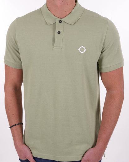 Ma.strum Pique Polo Green