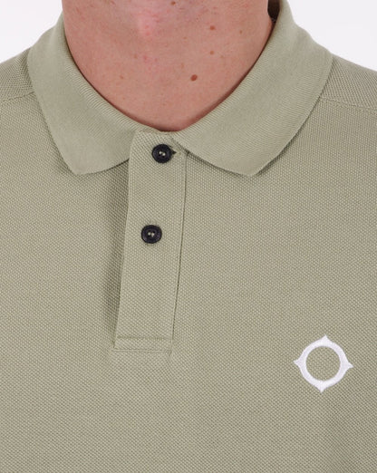Ma.strum Pique Polo Green