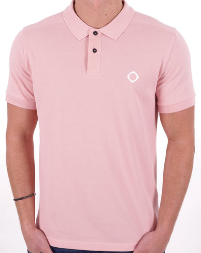 Ma.strum Pique Polo Pink
