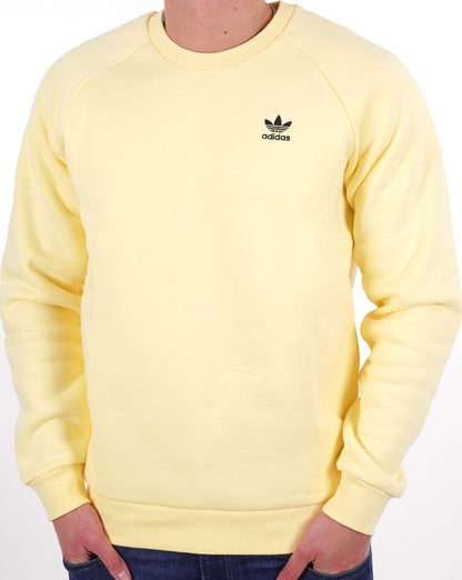 Adidas Originals Essential Crew Sweat Yellow