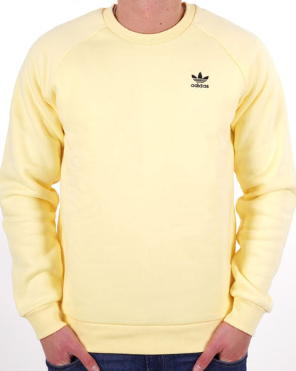 Adidas Originals Essential Crew Sweat Yellow