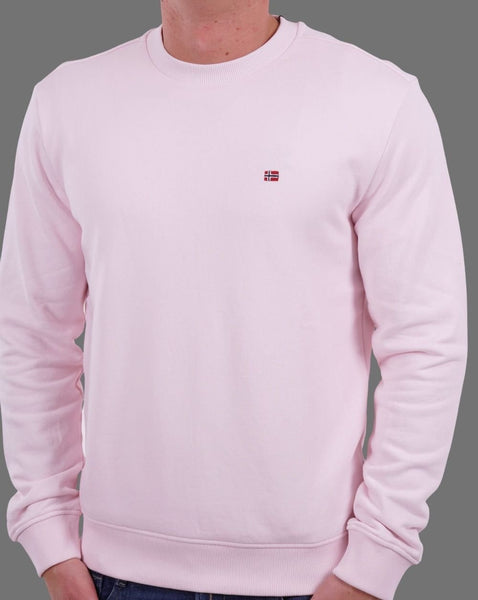 Napapijri Balis Crew Neck Sweatshirt Light Pink