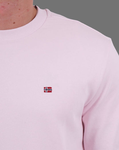 Napapijri Balis Crew Neck Sweatshirt Light Pink