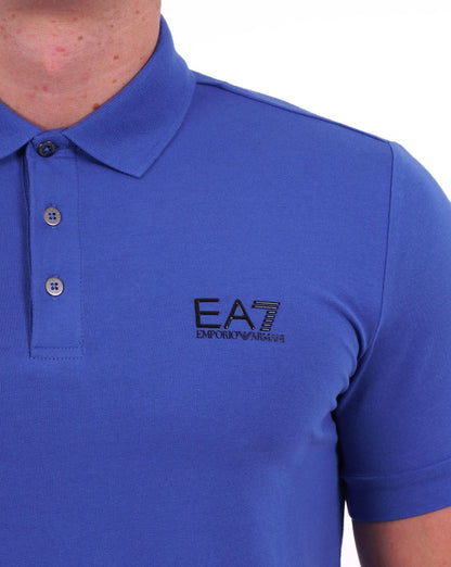 EA7 Classic Polo Shirt Cobalt Blue