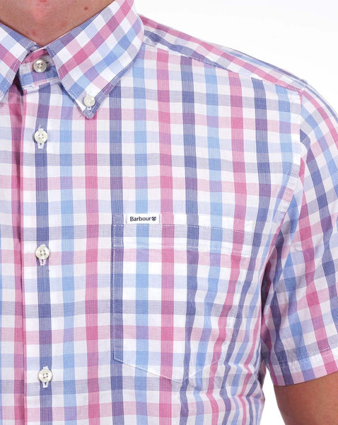 Barbour Longstone Short Sleeve Shirt Red