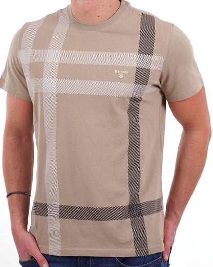 Barbour Norman T-shirt Washed Stone