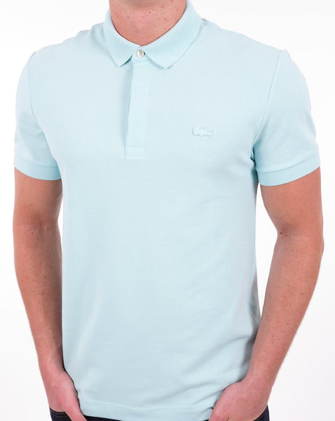 Lacoste Tonal Paris Polo Shirt Pastille Mint