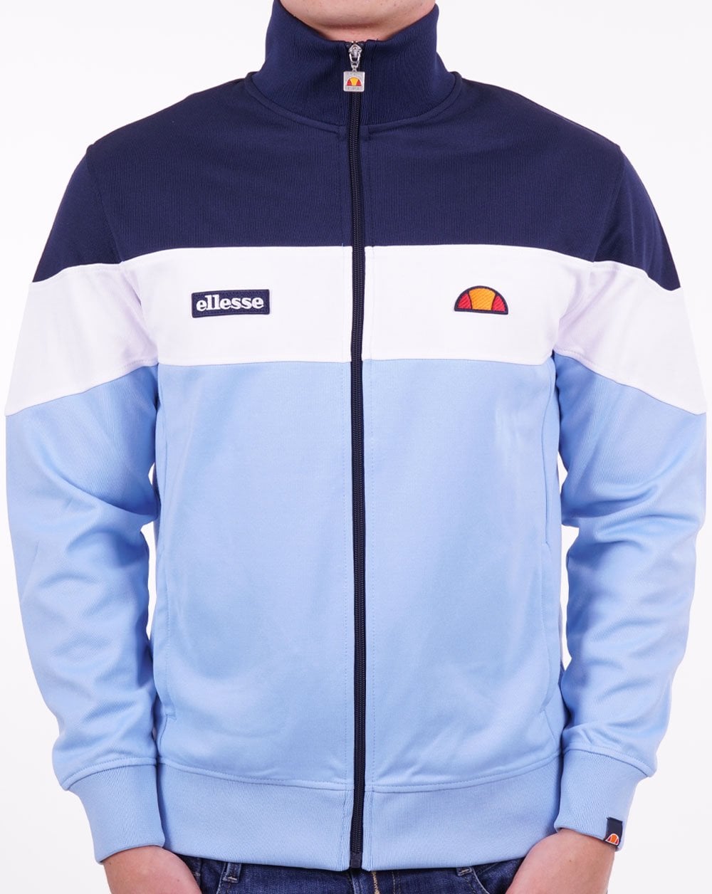 Ellesse Caprini Track Top Sky Blue