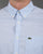 Lacoste Gingham Check SS Shirt White/Sky Blue