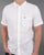 Lacoste Short Sleeve Linen Shirt White