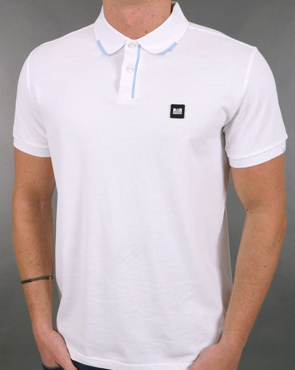 Weekend Offender Rivas Polo Shirt White
