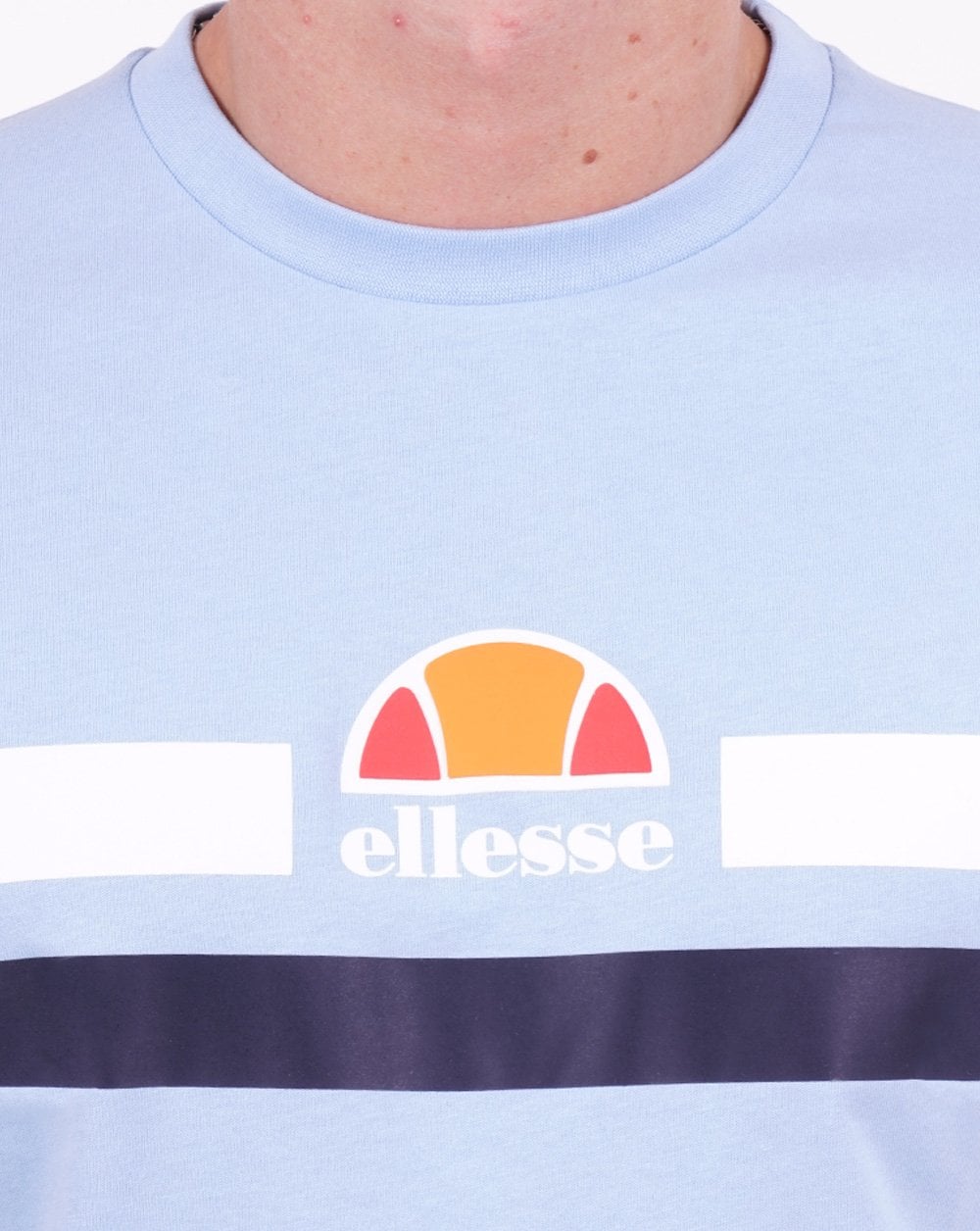 Ellesse Aprel T Shirt Sky Blue